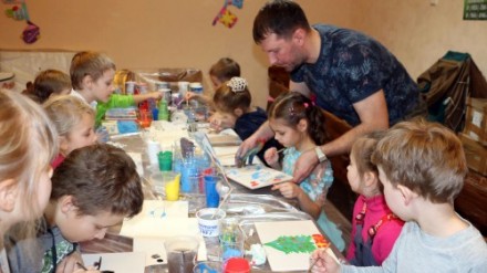 Дети сотрудников ОЭЗ «Дубна» рисуют окружающий мир 