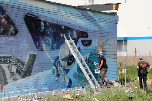 Конкурс граффити в ОЭЗ «Дубна» подвел итоги
