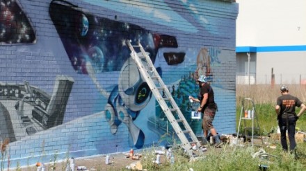 Конкурс граффити в ОЭЗ «Дубна» подвел итоги
